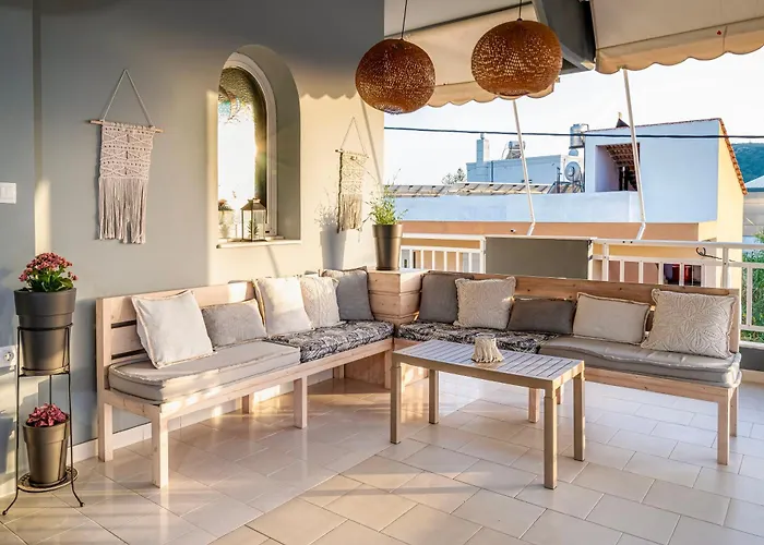 アパート Maio Seaview & Sunset In Rhodes