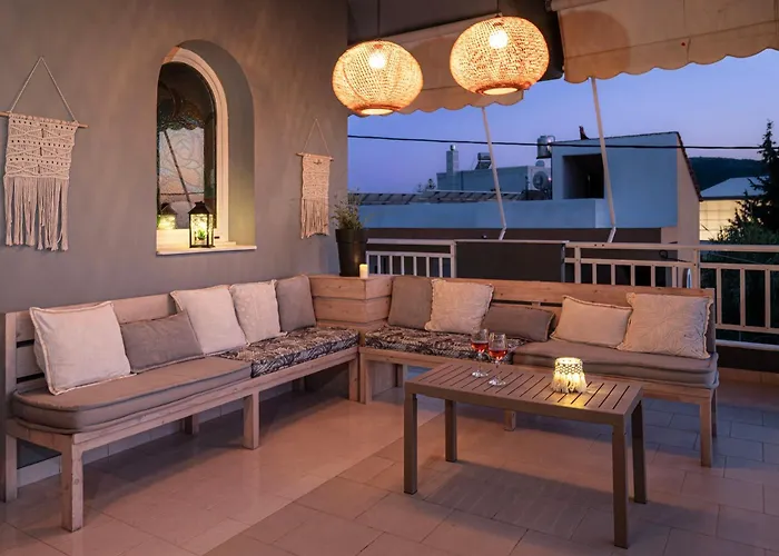 Lägenhet Maio Seaview & Sunset In Rhodes *